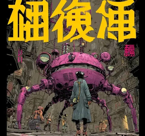 热血题材漫画《烈焰拳手》封面